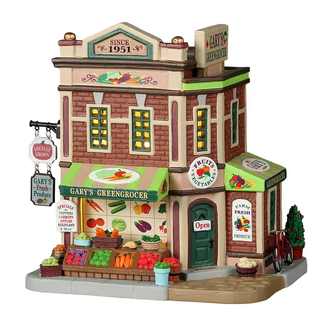 lemax-gary-s-greengrocer-caddington-gem-seladen image 1