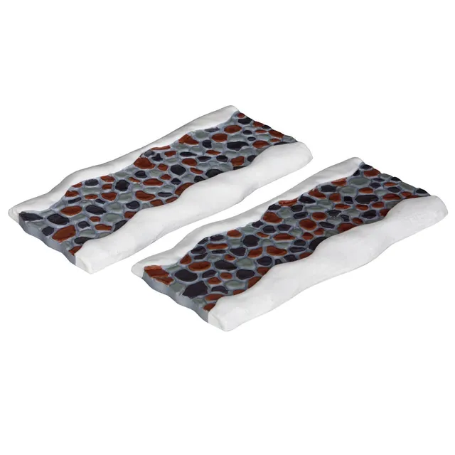 lemax-2-pc-stone-road-gerade-weihnachtsdorf-stra-e-2er-set image 1