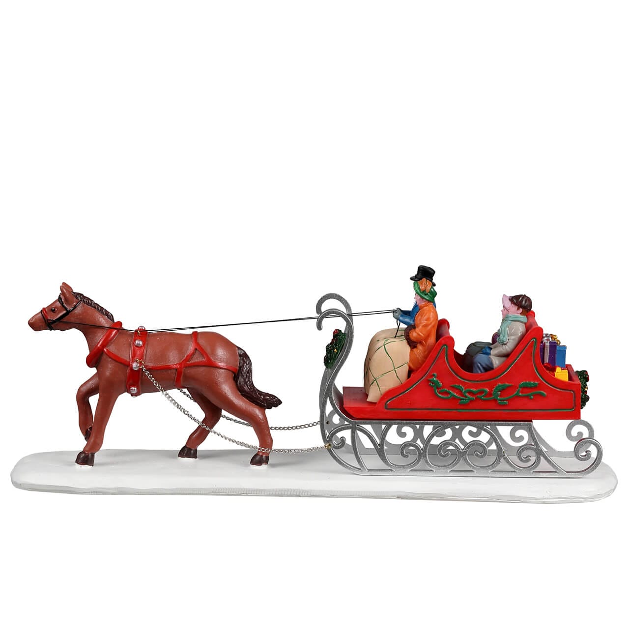 lemax-victorian-sleigh-pferdeschlitten-figur-f-r-caddington-village image 3