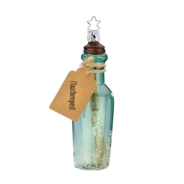 inge-glas-flaschenpost-christbaumkugel-13-cm image 1