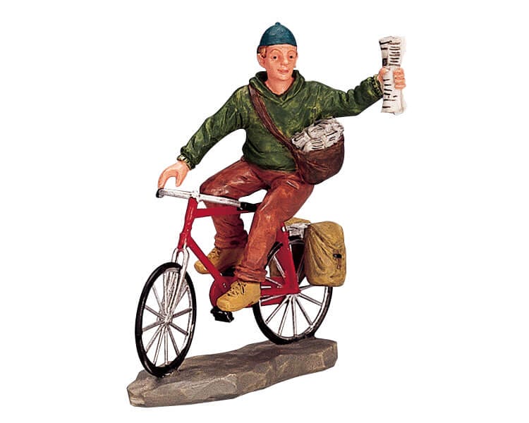 lemax-hot-off-the-press-zeitungs-figur-miniatur image 1