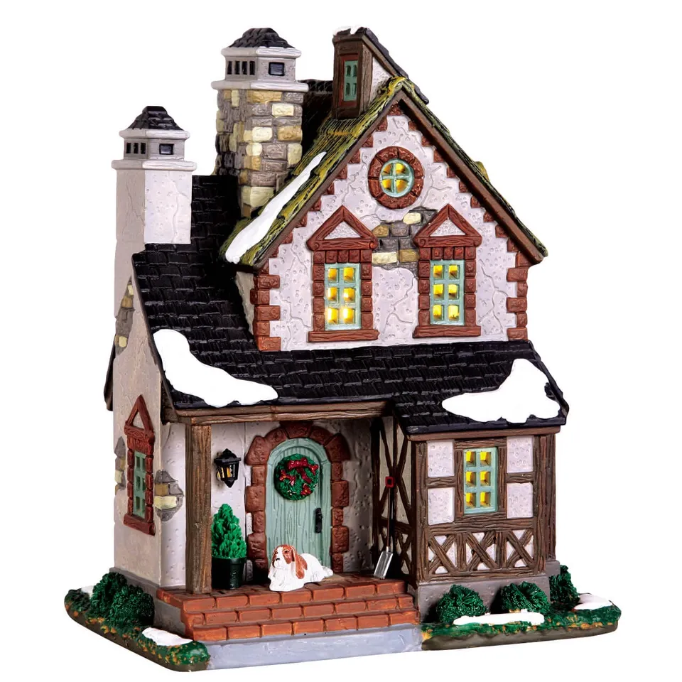 lemax-normandy-cottage-beleuchtetes-miniaturhaus image 1