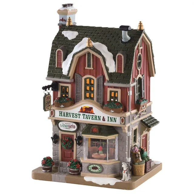 lemax-harvest-tavern-and-inn-weihnachtsdorf-gasthaus image 1
