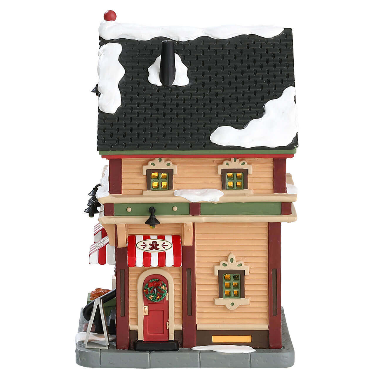 lemax-ginny-s-gingerbread-cottage-lebkuchenhaus-miniatur image 2