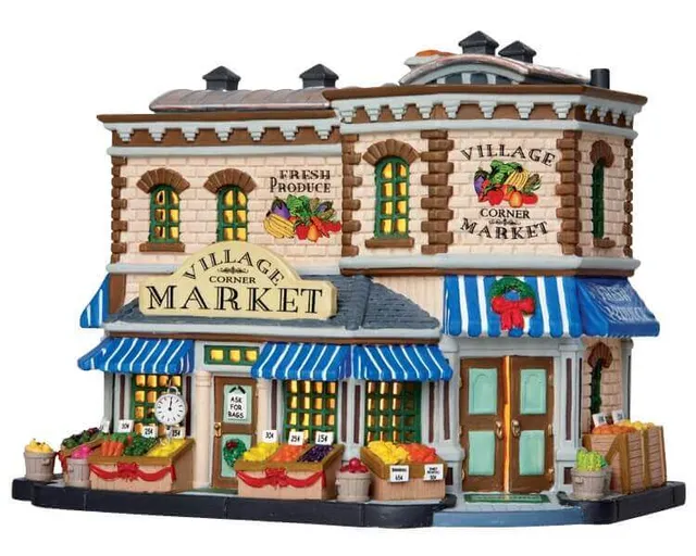 lemax-village-corner-market-marktgeb-ude image 1
