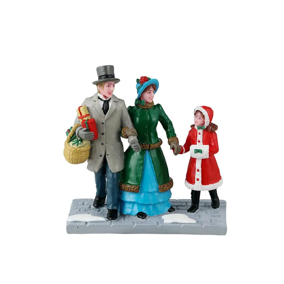 lemax-christmas-eve-shopping-miniatur-figuren-caddington image 1