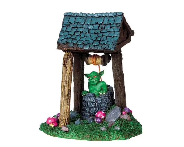 lemax-the-cursing-well-spooky-town-szene image 1