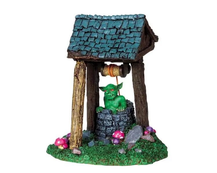 lemax-the-cursing-well-spooky-town-szene image 1