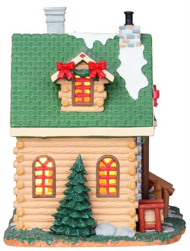 lemax-hidden-pines-cabin-beleuchtetes-miniatur-haus image 2