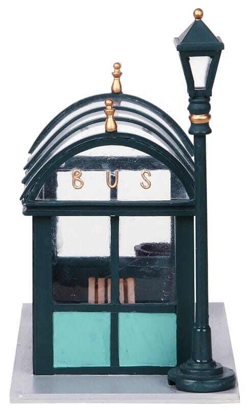lemax-bus-stop-zubeh-r-holidays-seasons-bushaltestelle image 2
