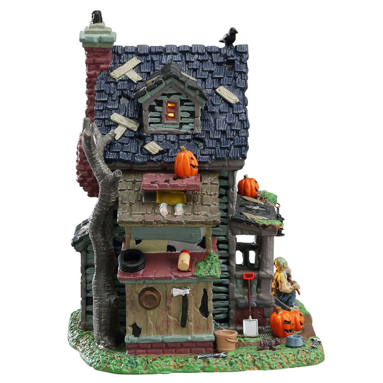 lemax-creepy-neighborhood-house-spooky-town-gruselhaus image 3