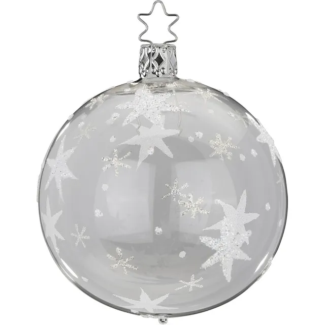 inge-glas-sternenhimmel-christbaumkugel-10-cm-glasklar image 1