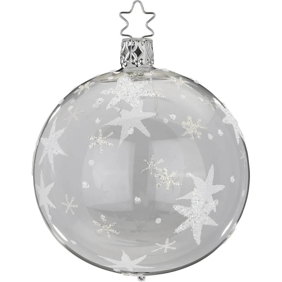 inge-glas-sternenhimmel-christbaumkugel-10-cm-glasklar image 1