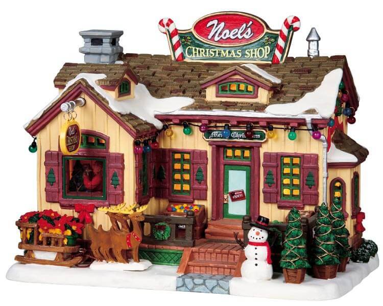lemax-noel-s-christmas-shop-holidays-seasons-miniaturhaus image 1
