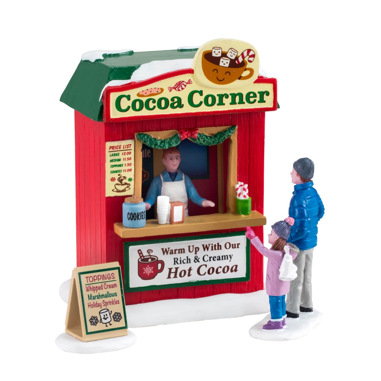 lemax-cocoa-corner-weihnachts-kakao-h-tte-miniaturhaus image 1