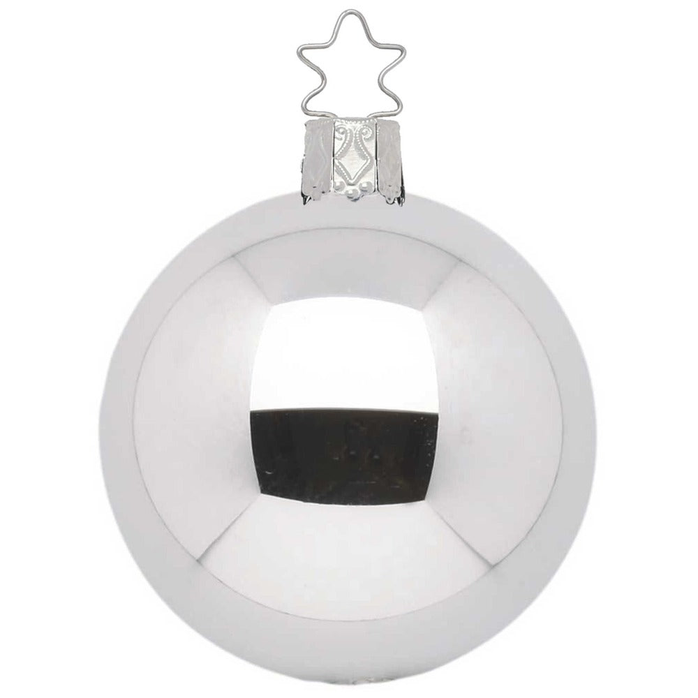 inge-glas-kugel-silber-glanz-christbaumkugel-15-cm image 1