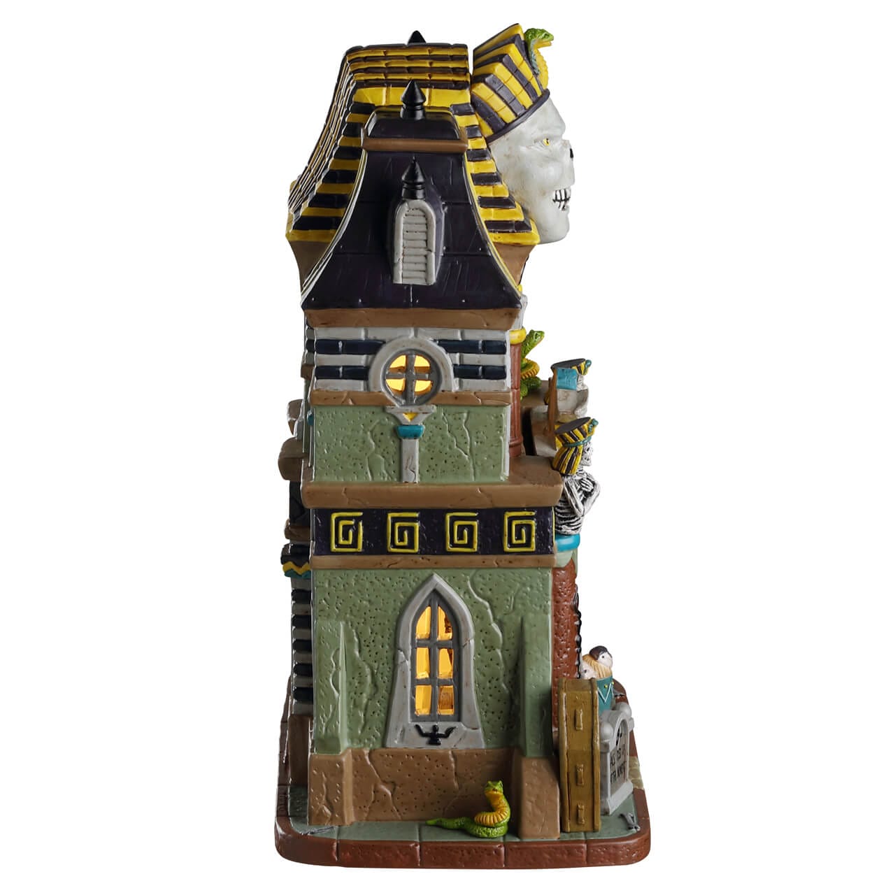 lemax-spooky-town-haus-that-s-a-wrap-mummy-mortuary image 2