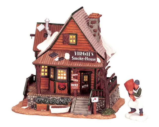 lemax-virgil-s-smoke-house-miniaturhaus-beleuchtetes-sammlergeb-ude image 1