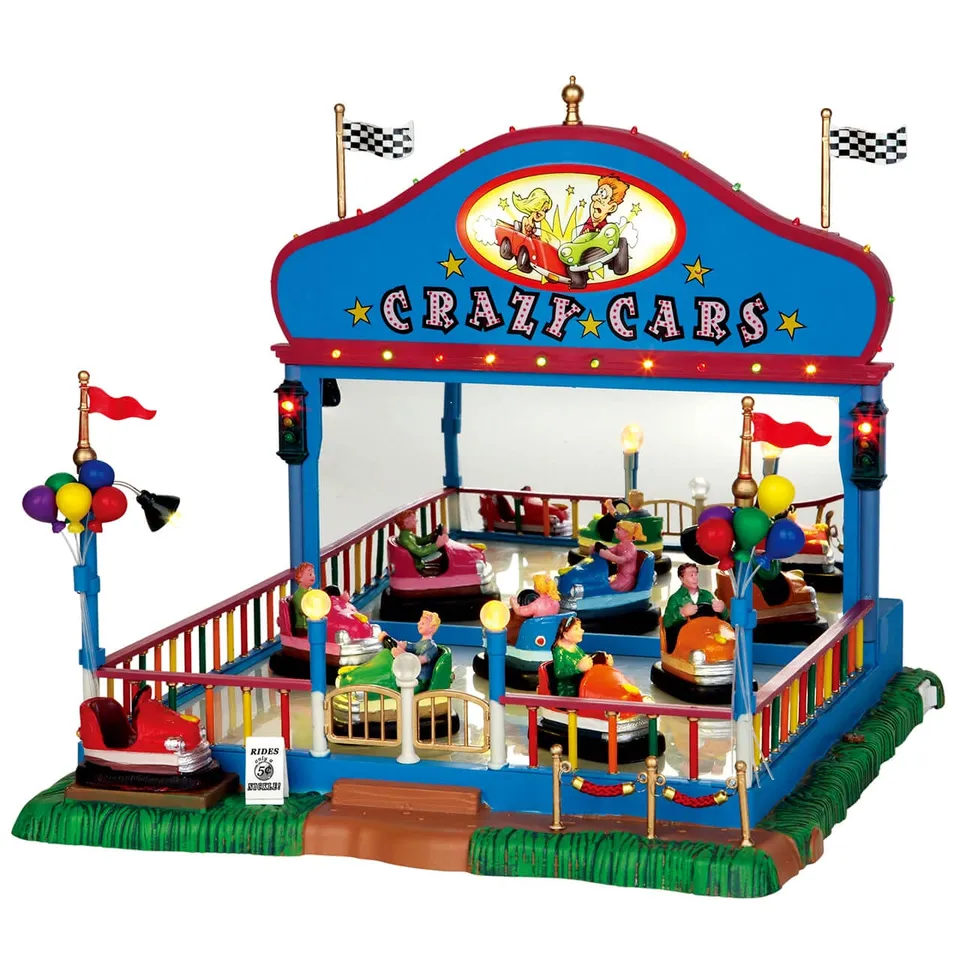lemax-crazy-cars-carnival-fahrgesch-ft-animiert image 1