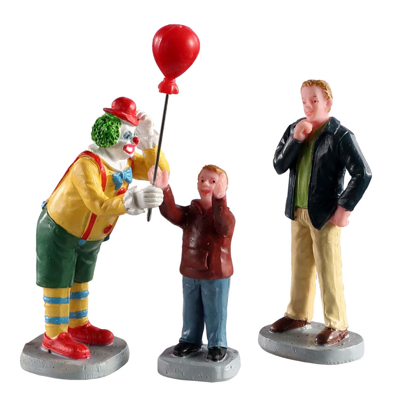 lemax-friendly-clown-karneval-miniatur-figur image 1