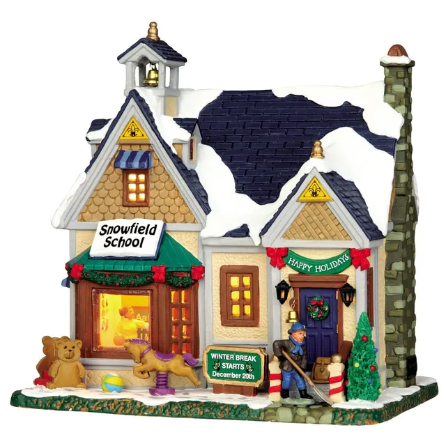 lemax-snowfield-school-geb-ude-holidays-seasons image 1