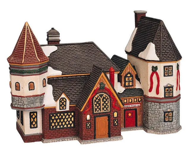 lemax-caddington-village-inn-beleuchtetes-miniatur-gasthaus image 1
