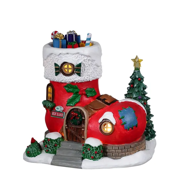lemax-no-3-elf-lane-elfenhaus-santa-s-wonderland-geb-ude image 1