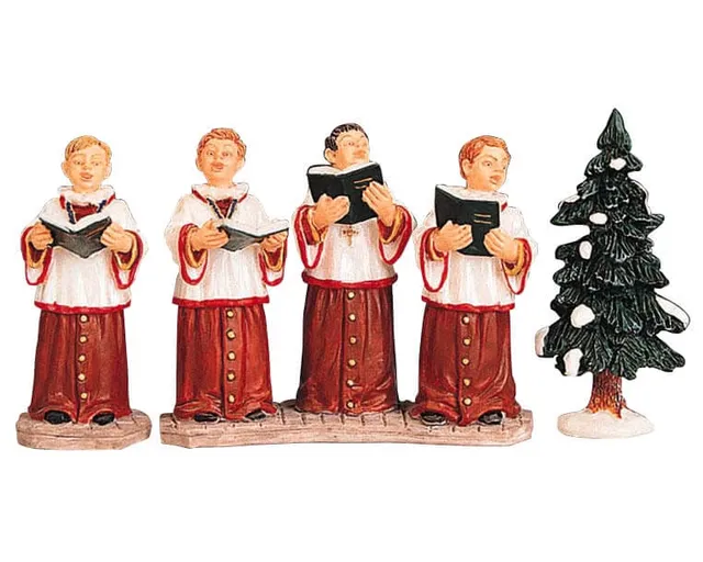 lemax-the-choir-singende-weihnachtsfigurengruppe-f-r-die-sammelwelt image 1