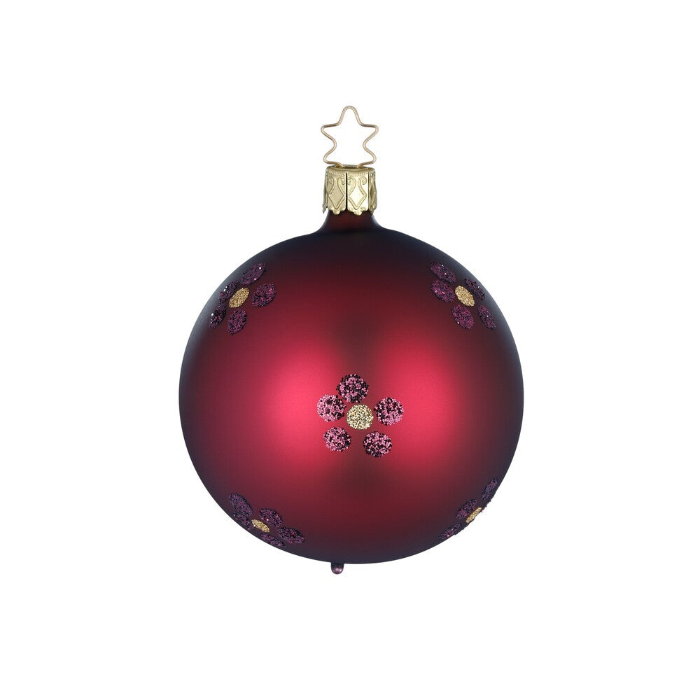 inge-glas-bl-tenspiel-christbaumkugel-burgundy-6-cm image 1