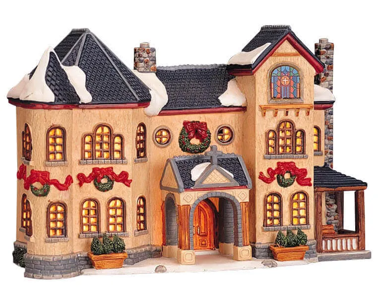 lemax-rectory-holidays-seasons-pfarrhaus-geb-ude image 1