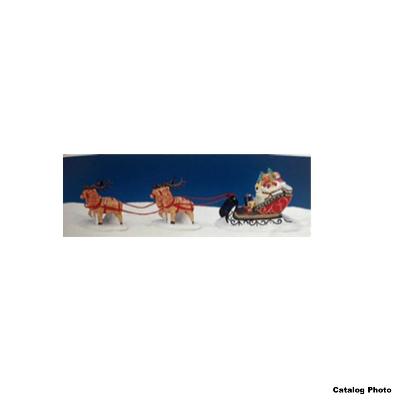 lemax-holidays-seasons-reindeer-sleigh-miniatur-set image 1