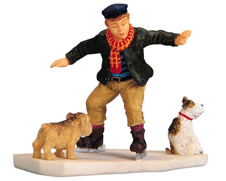 lemax-skating-dogs-holidays-seasons-miniaturfigur image 1