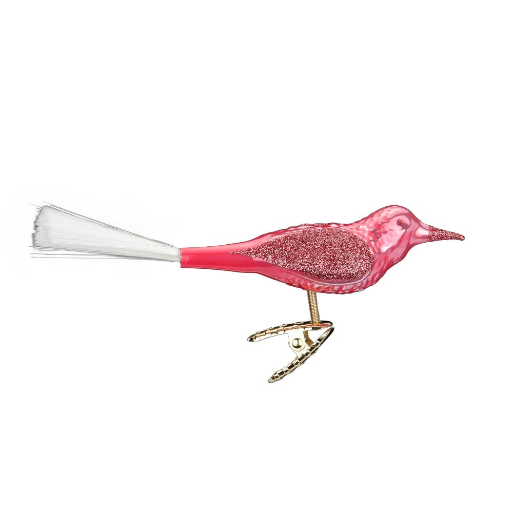 inge-glas-vogel-pfingstrose-opal-christbaumkugel-10-cm-rosa image 1