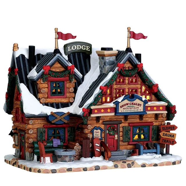 lemax-apres-ski-lodge-beleuchtetes-vail-village-haus image 1