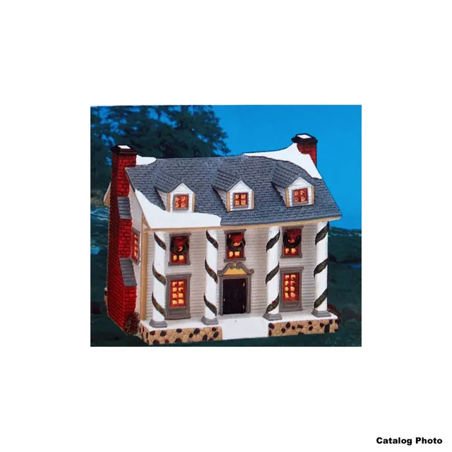 lemax-dr-caswell-s-residence-miniaturhaus-weihnachten image 1