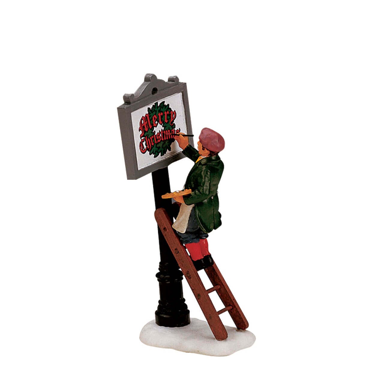 lemax-sign-painter-caddington-miniaturfigur image 1