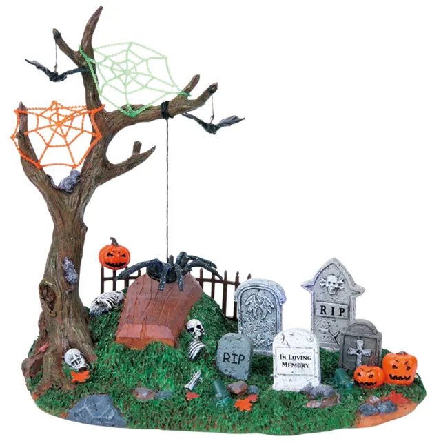 lemax-big-tarantula-bewegte-miniatur-spinne-spooky-town image 1