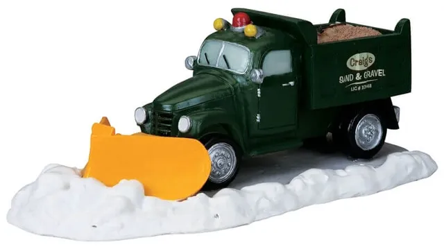 lemax-snowplow-miniaturfigur-schneepflug image 1