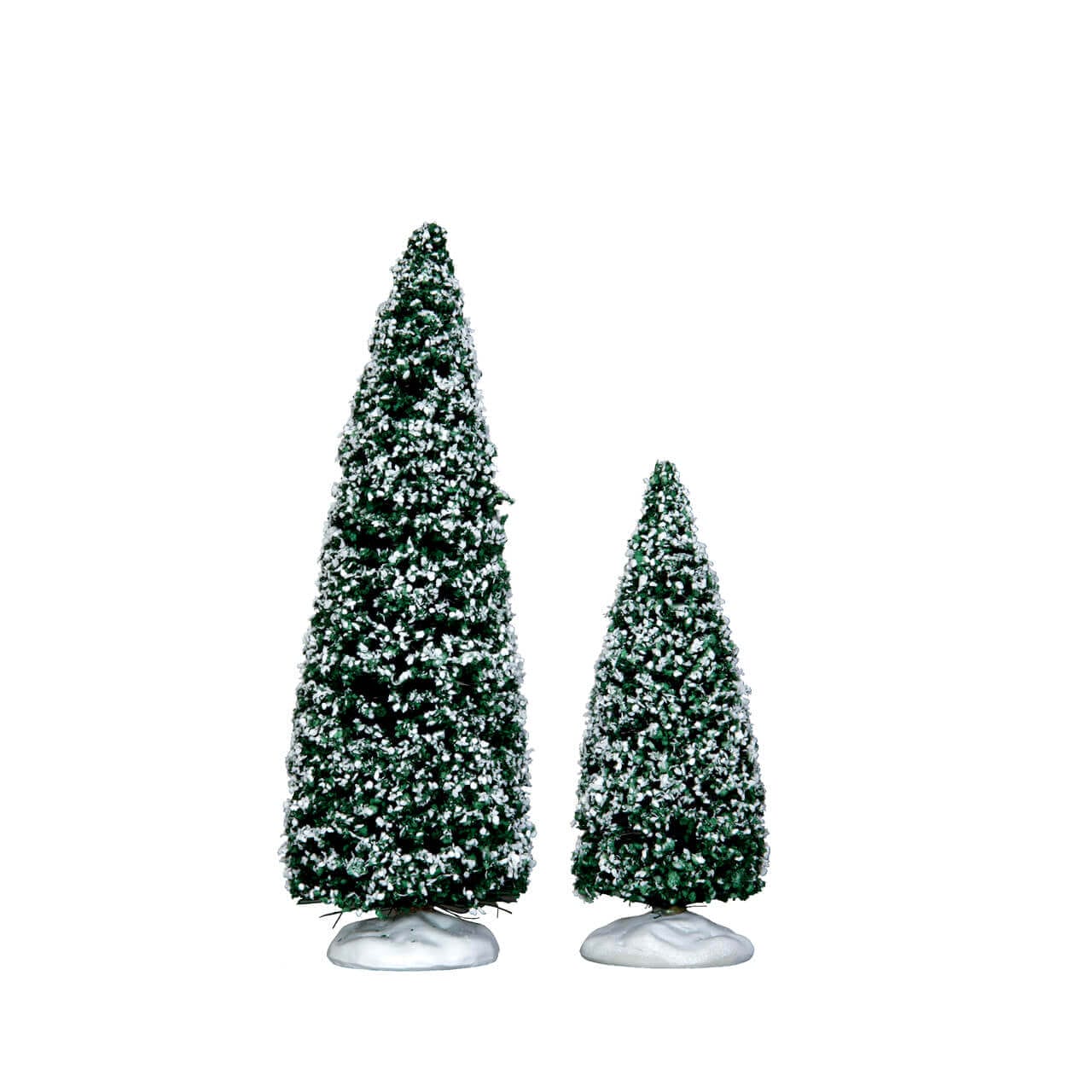 lemax-snowy-juniper-tree-set-2-teilig-mittel-klein image 1