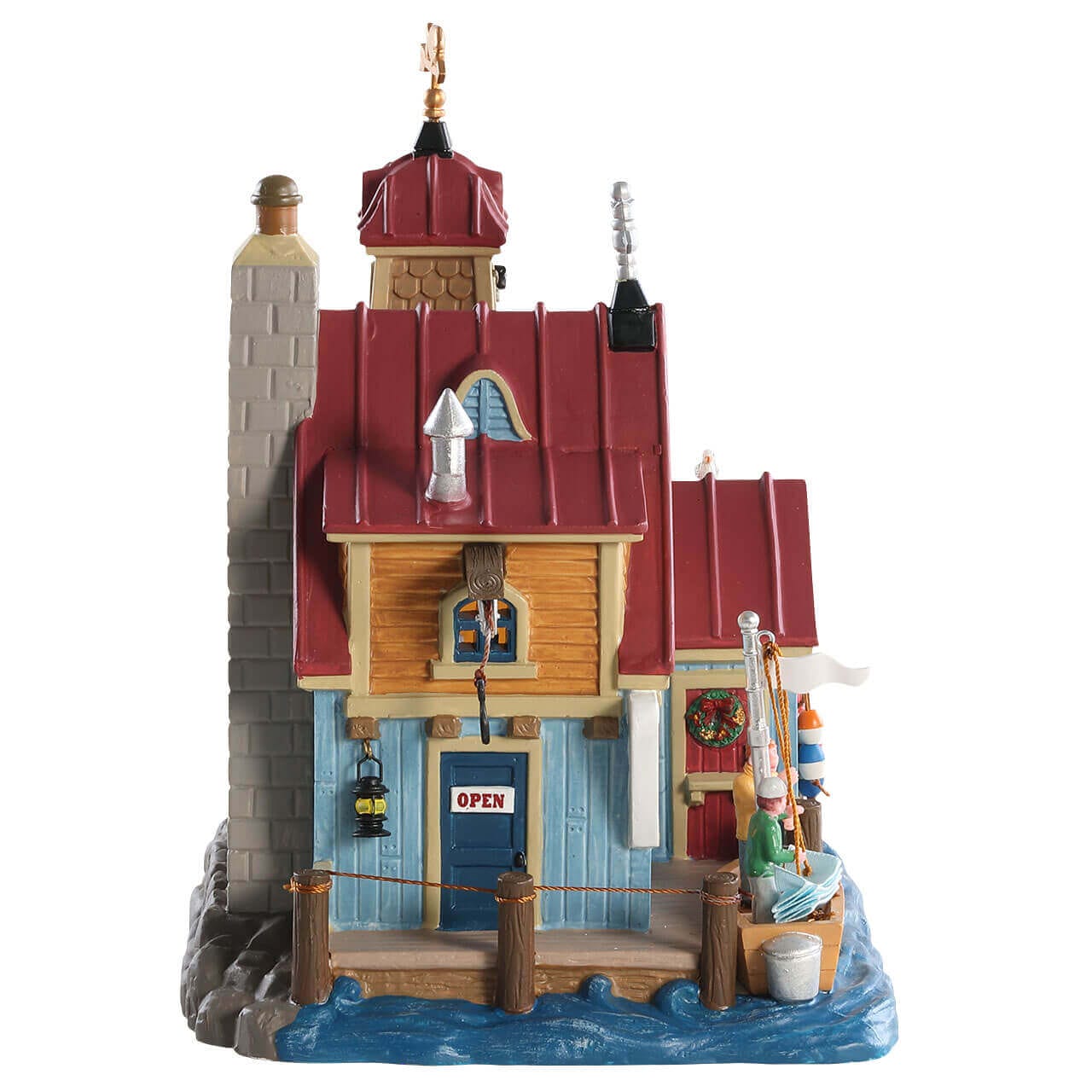lemax-sea-spray-sailing-school-beleuchtetes-miniaturhaus image 3