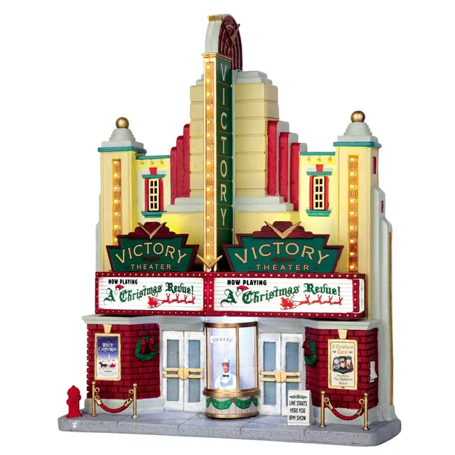 lemax-victory-theater-miniatur-kino-mit-licht image 1