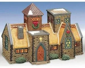 lemax-all-saint-s-church-beleuchtete-miniatur-kirche-holidays-seasons image 1