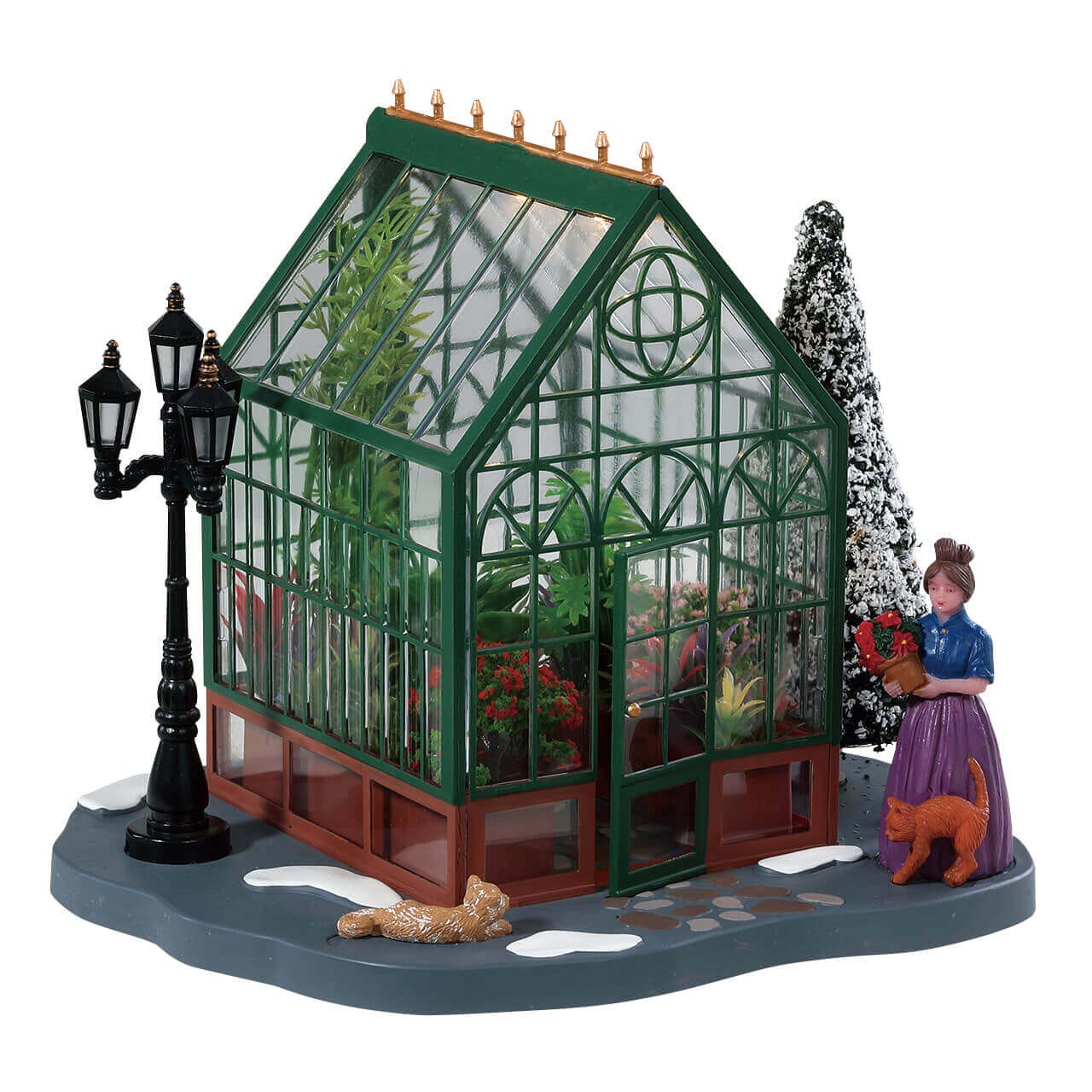 lemax-victorian-greenhouse-beleuchtetes-miniatur-gew-chshaus image 1