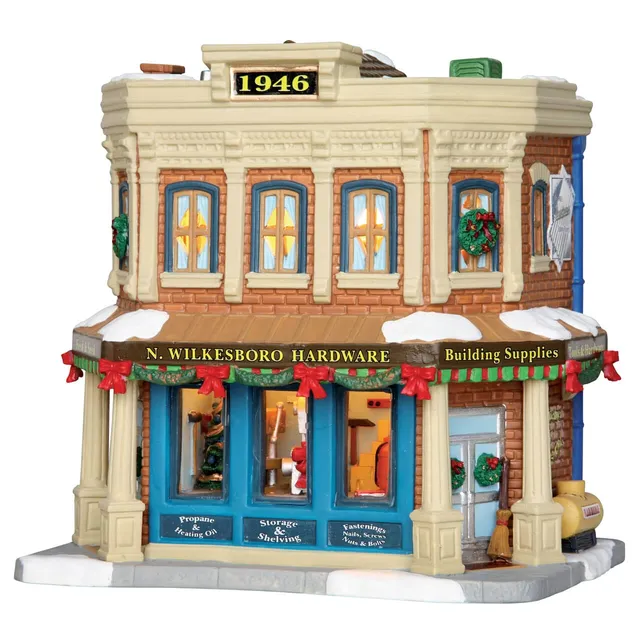 lemax-n-wilkesboro-hardware-geb-ude-weihnachtsdorf image 1