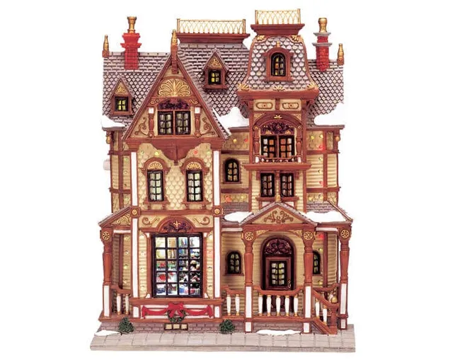 lemax-wilson-homestead-beleuchtetes-miniaturhaus image 1