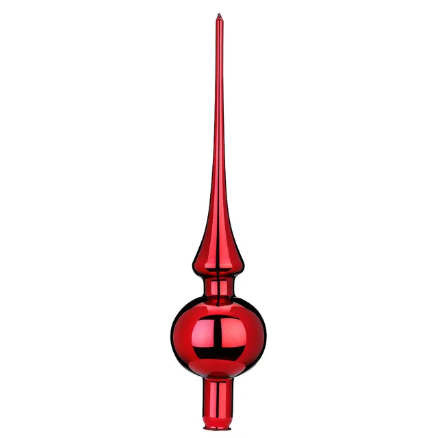inge-glas-spitze-ochsenblut-glanz-7-x-30-cm-christbaumspitze-aus-glas image 1