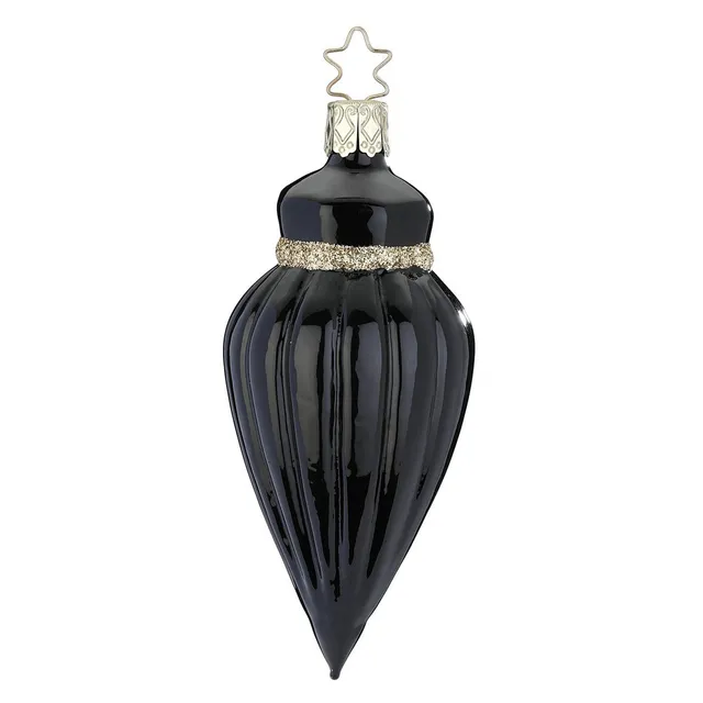 inge-glas-schwarzes-juwel-christbaumkugel-11-cm image 1