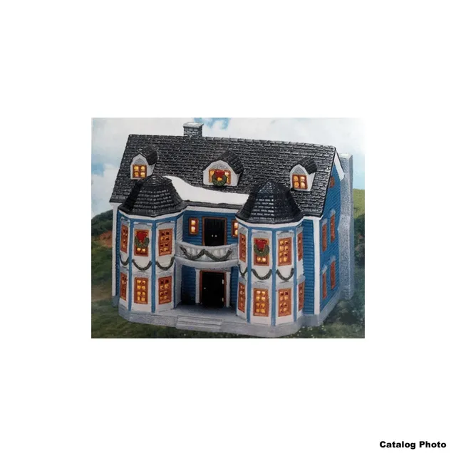 lemax-lancaster-manor-beleuchtetes-weihnachtshaus-miniatur image 1