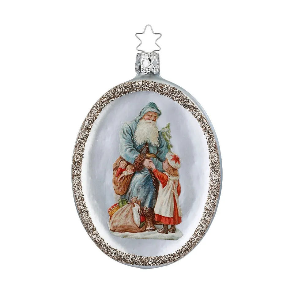 inge-glas-manufaktur-magische-festtage-christbaumschmuck-aus-glas-11-cm-grau image 1