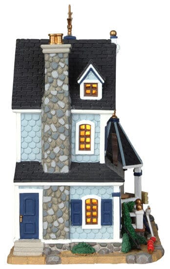 lemax-stormy-isles-bed-breakfast-dorfhaus-beleuchtet image 2